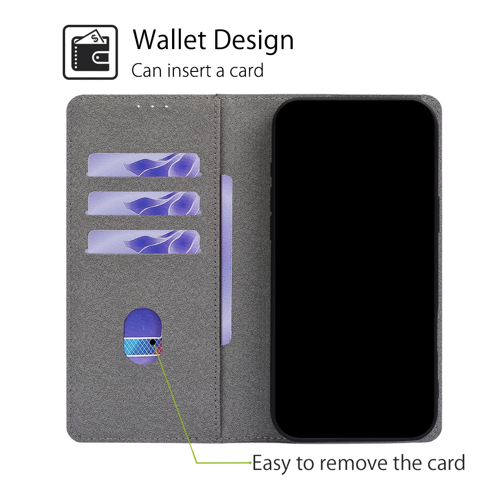 Painted Magnetic Flip Leather  - Wallets recension och pris