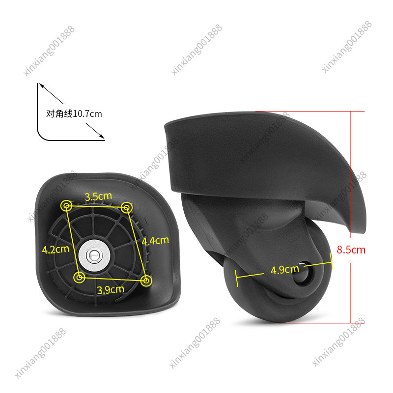 For Delsey French Ambassador L - Silent Replacement Luggage Wheels recension och pris