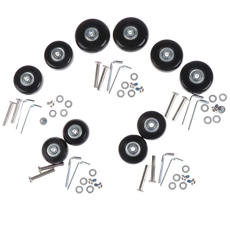 1Set OD 40-54mm Suitcase Parts - Silent Replacement Luggage Wheels recension och pris
