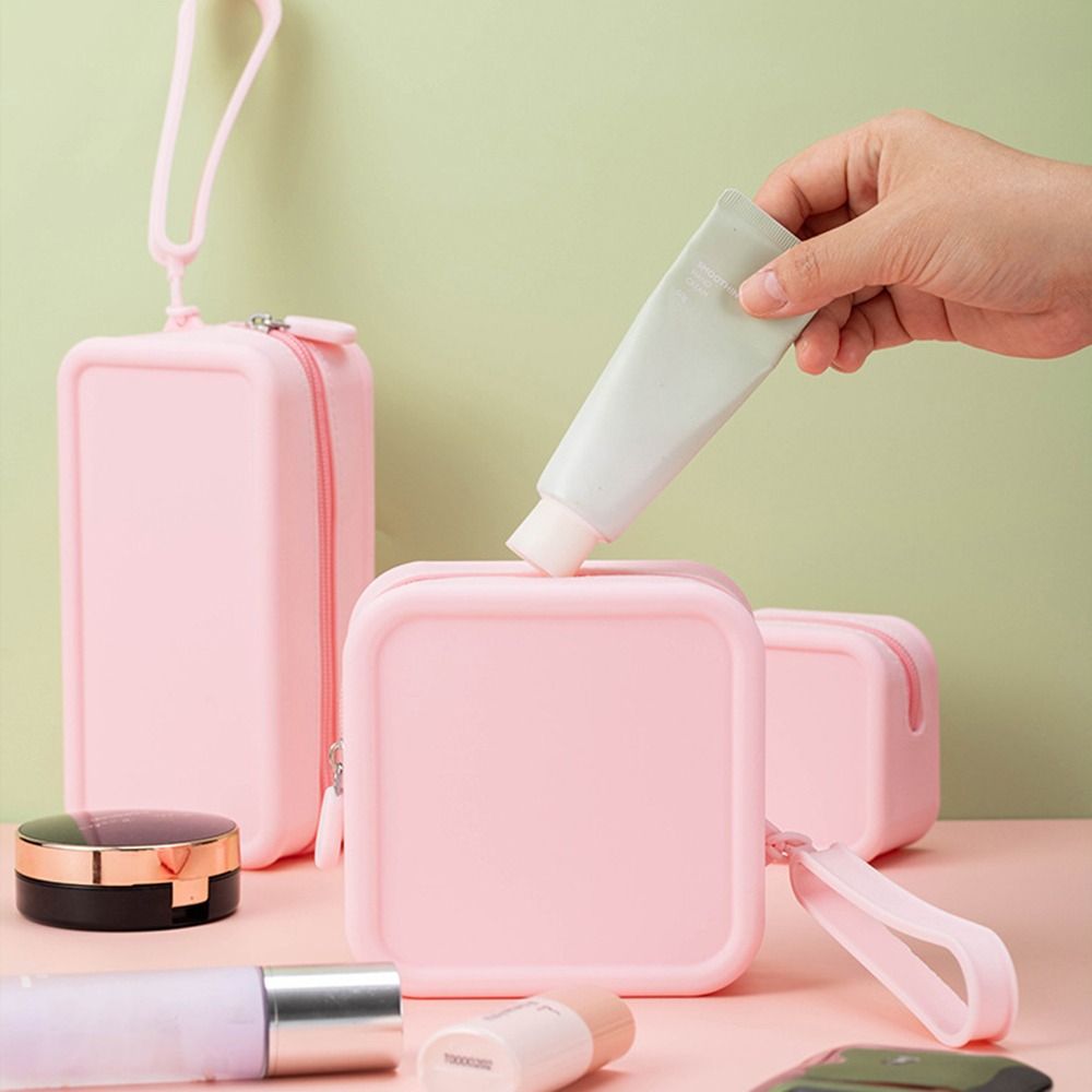 Portable Silicone Coin Purse L - Cosmetic Bags recension och pris