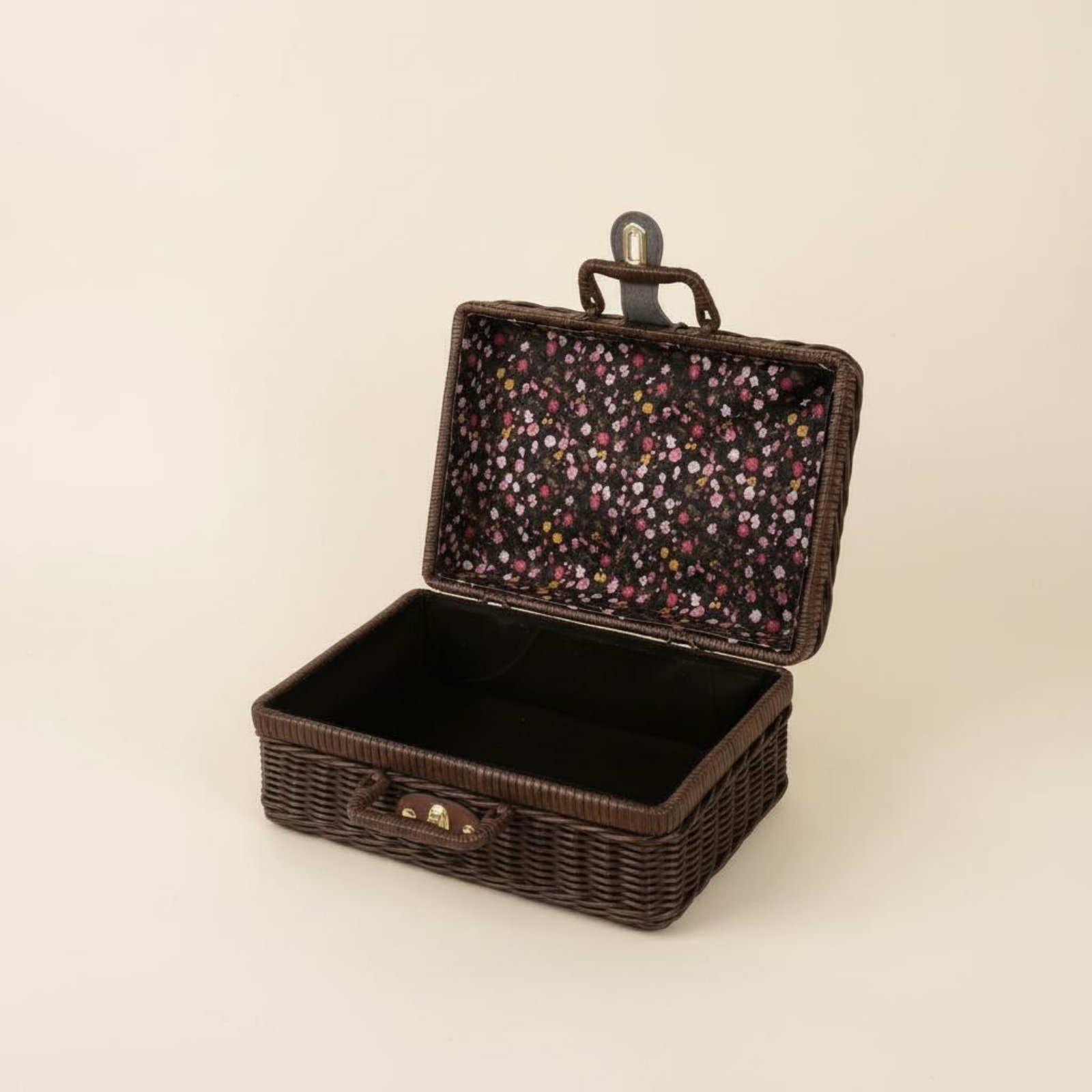Vintage Design Suitcase With H - Retro Vintage Trunk Suitcase recension och pris