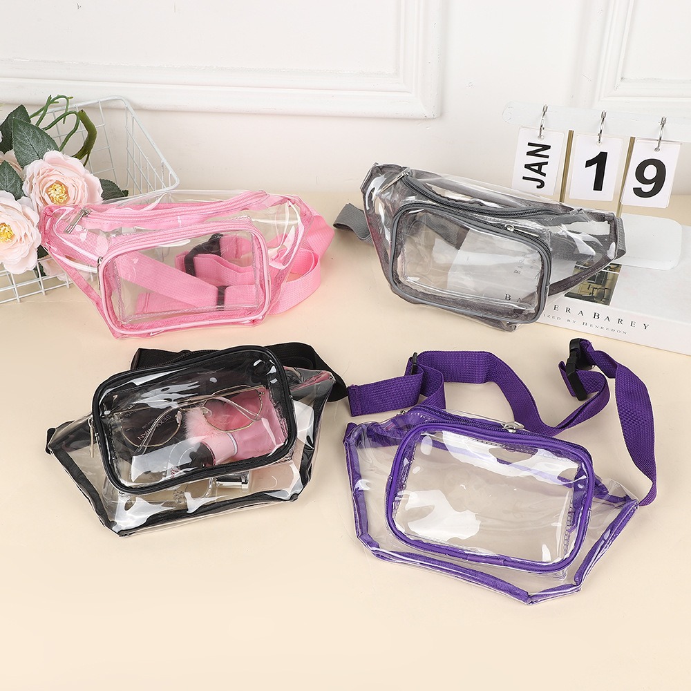 Clear Fanny Pack Transparent P - Handbags recension och pris