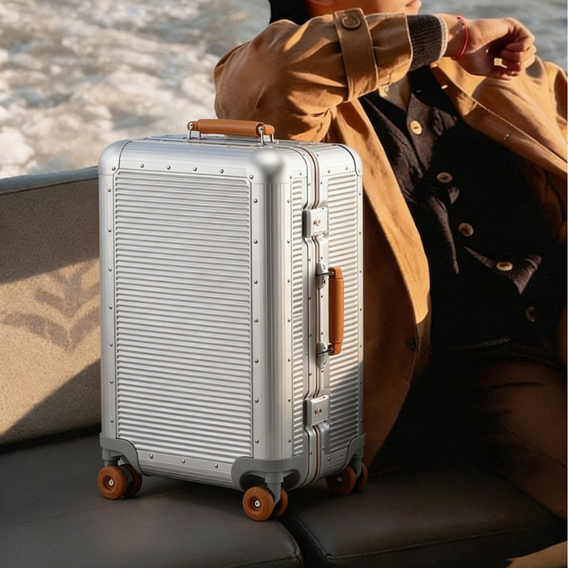 Large fashion aluminum-frame t - Aluminum Frame Carry On Luggage recension och pris