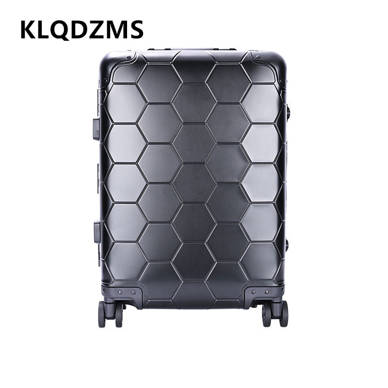 KLQDZMS Cabin Suitcase All Alu - Spinner Wheel Rolling Suitcase 20 Inch recension och pris