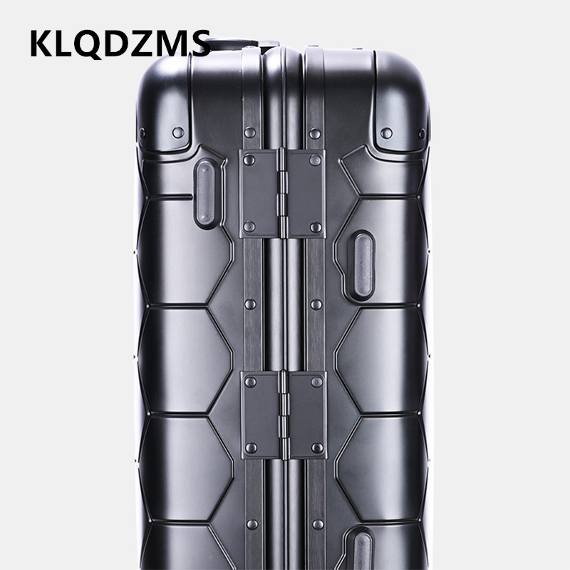 KLQDZMS Cabin Suitcase All Alu - Spinner Wheel Rolling Suitcase 20 Inch recension och pris
