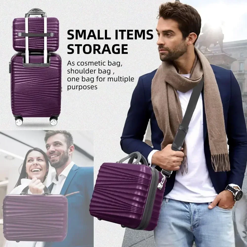 5-Piece Hard Shell Expandable  - Expandable Hard Shell Luggage Set recension och pris
