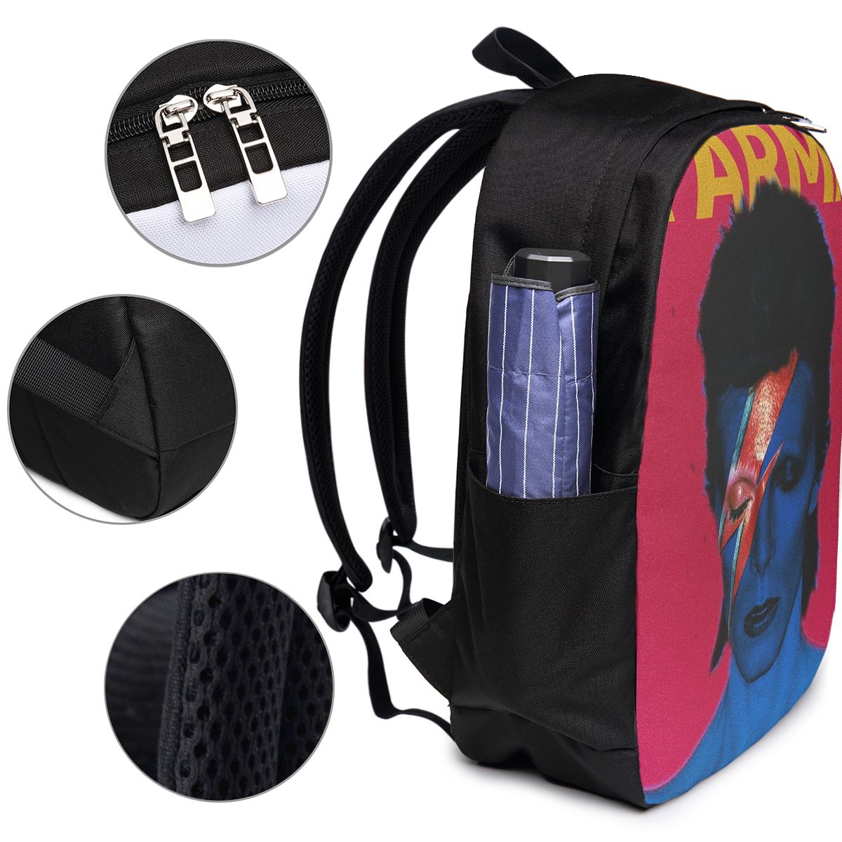 Davids Bowied Backpack Travel  - Travel Bags recension och pris