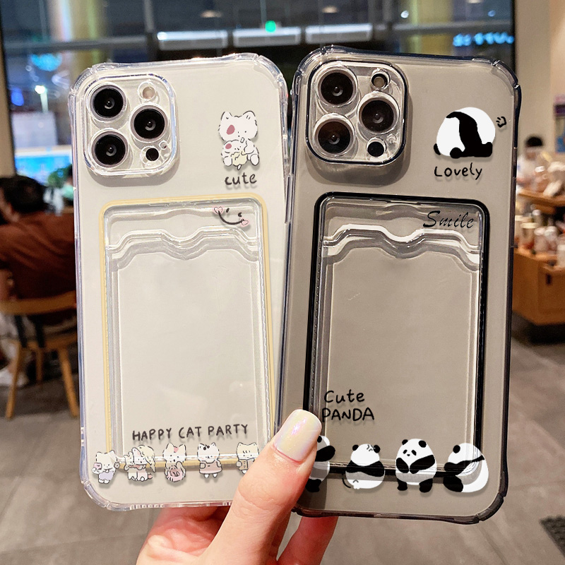 Cute Black Cat Phone Case For  - Wallets recension och pris