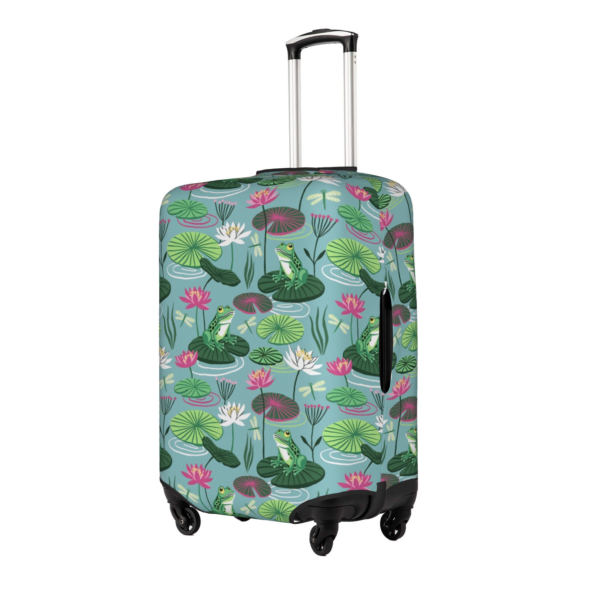 Frogs and water lilies Travel  - Waterproof Suitcase Cover Protector recension och pris