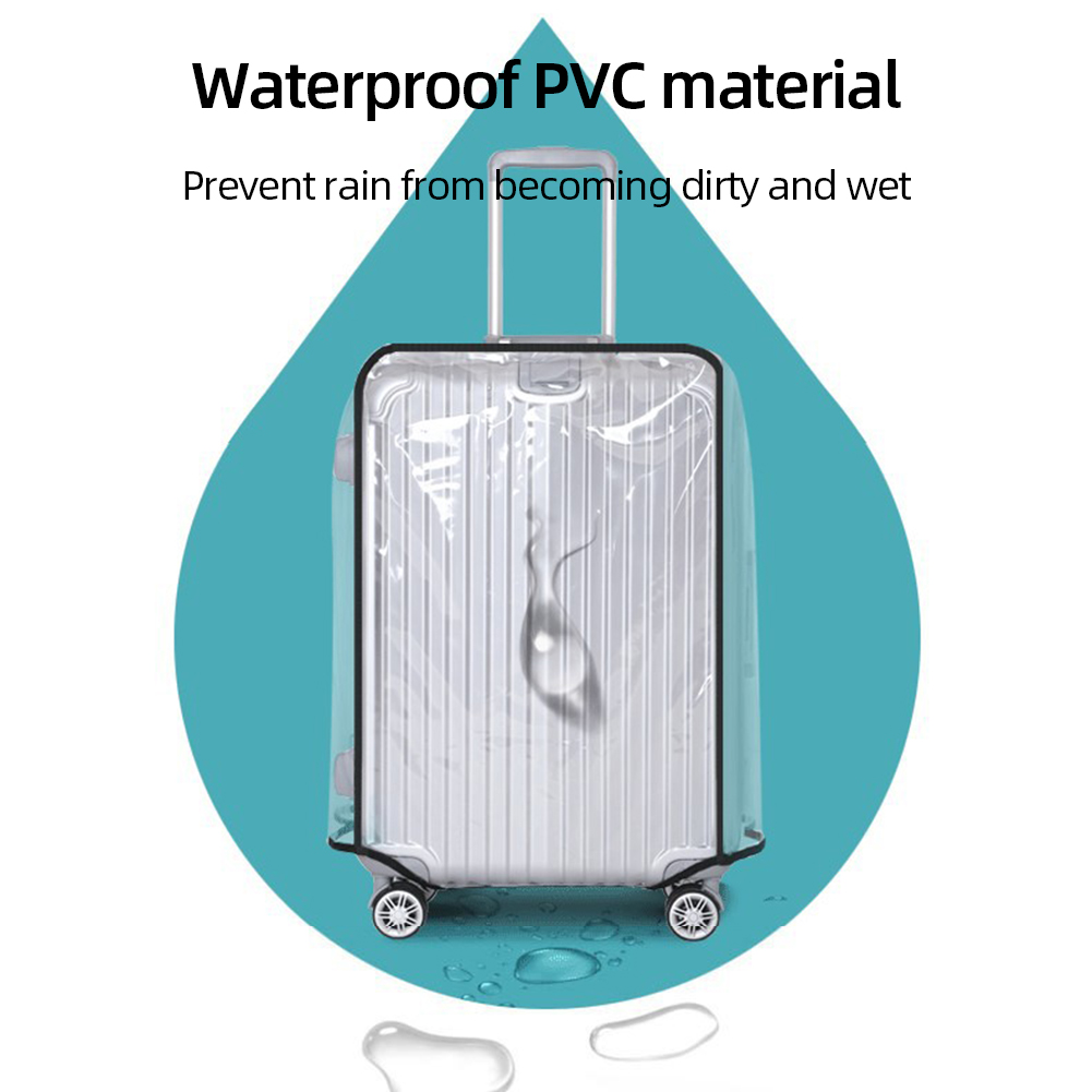 18-30inch Clear Suitcase Cover - Waterproof Suitcase Cover Protector recension och pris