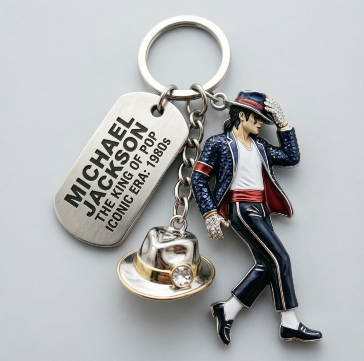 Michael Jackson Keychain Backp - Backpacks recension och pris