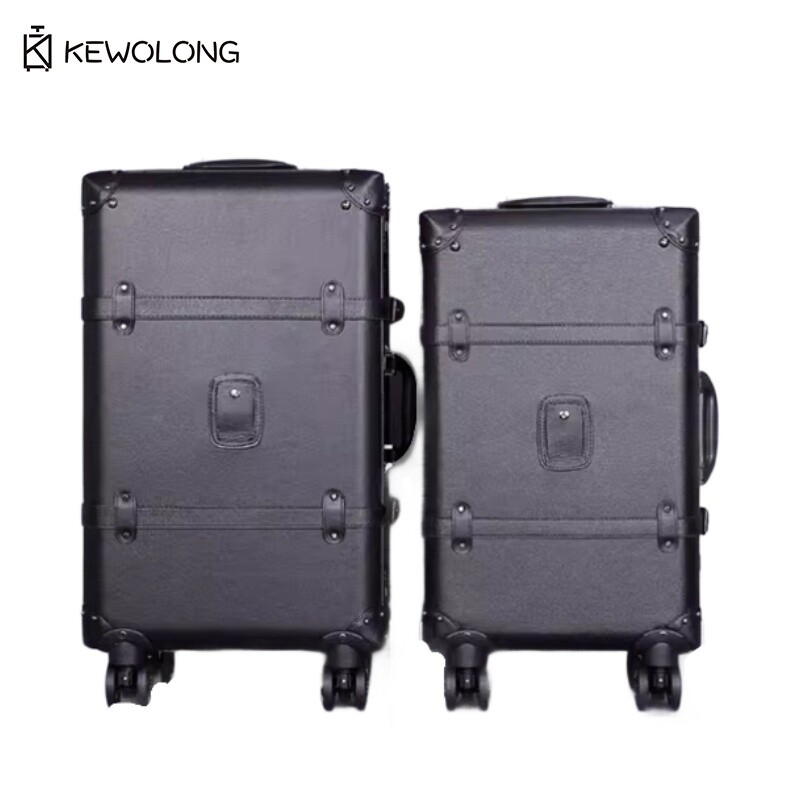 Vintage 20 24 Suitcase Set - R - Retro Vintage Trunk Suitcase recension och pris