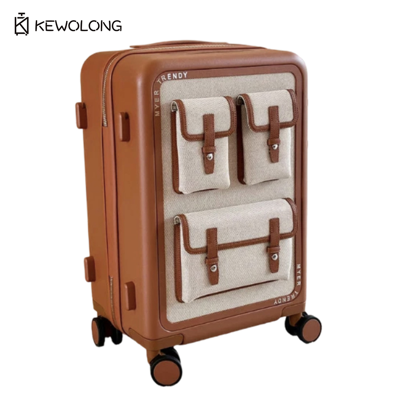 Vintage Canvas Spinner Suitcas - Spinner Wheel Rolling Suitcase 20 Inch recension och pris
