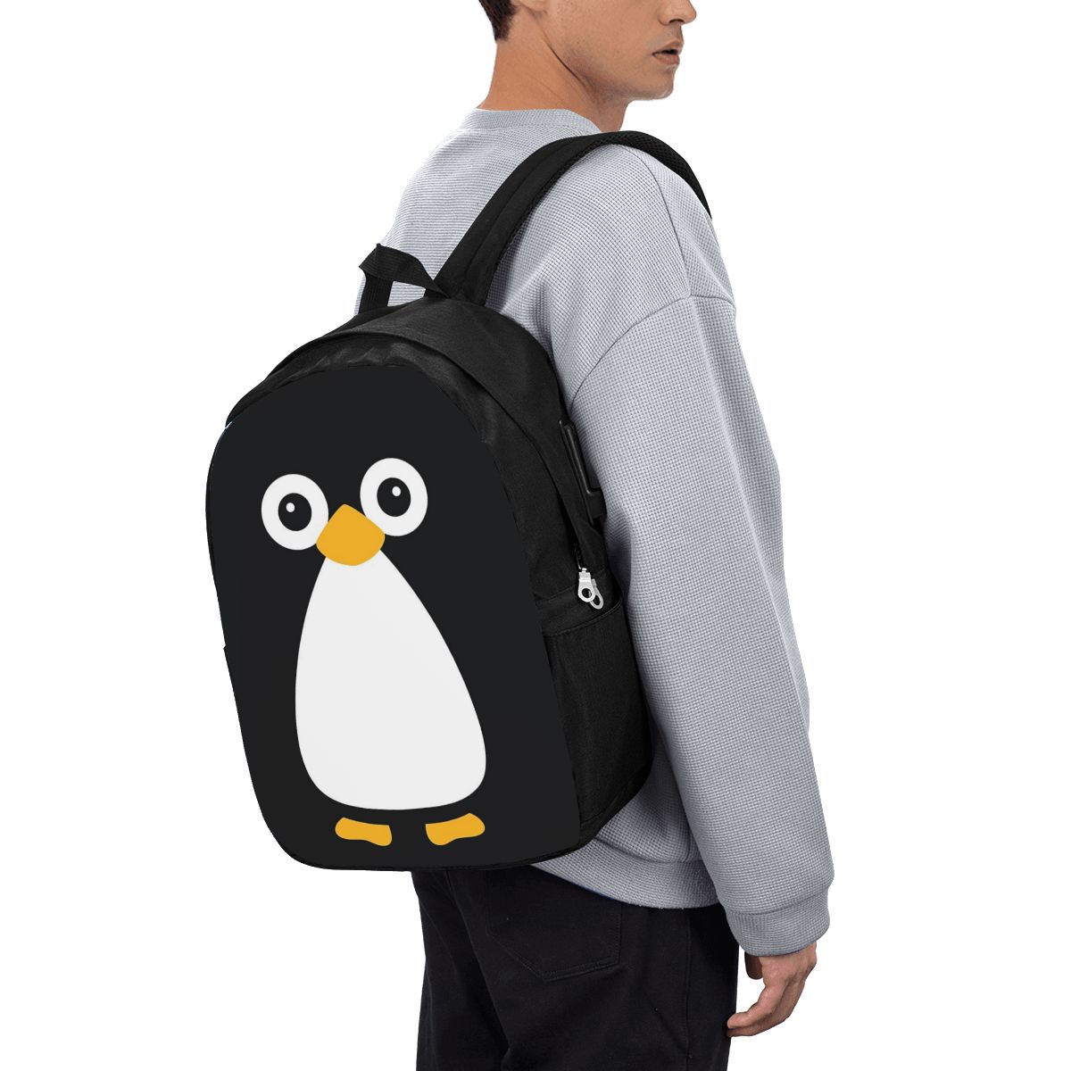 Cute Vector Penguin Backpack T - Travel Bags recension och pris