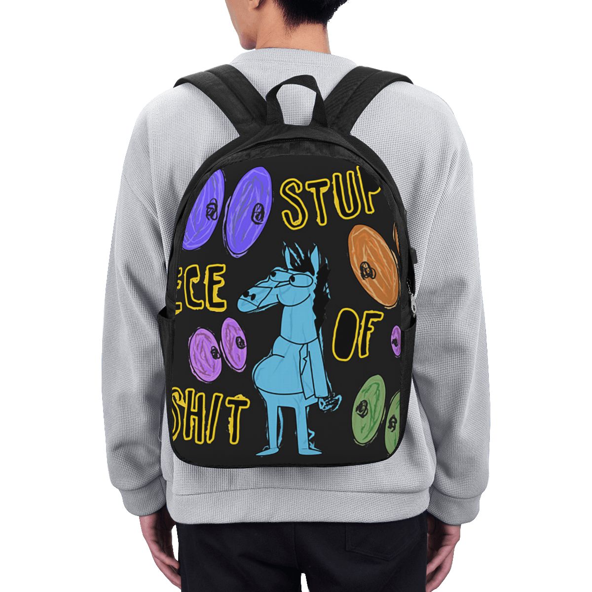 Cartoon Bojack Horseman Stupid - Travel Bags recension och pris