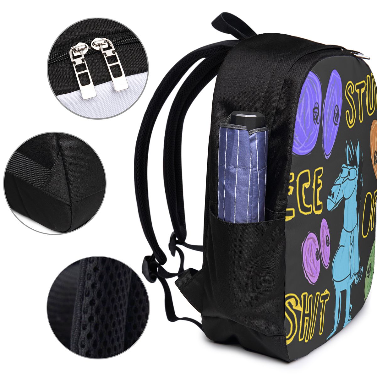 Cartoon Bojack Horseman Stupid - Travel Bags recension och pris