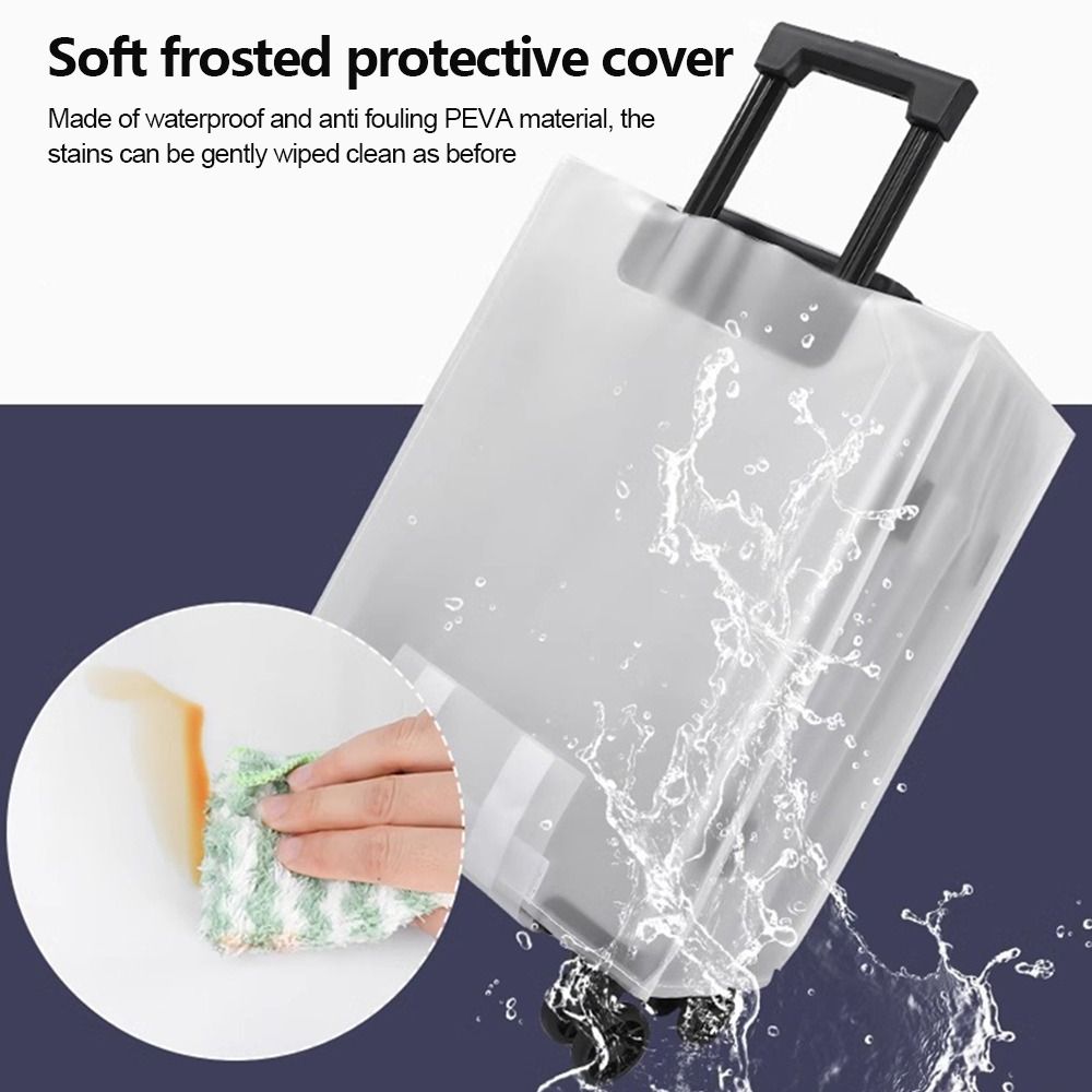 New Frosted Luggage Protector  - Waterproof Suitcase Cover Protector recension och pris