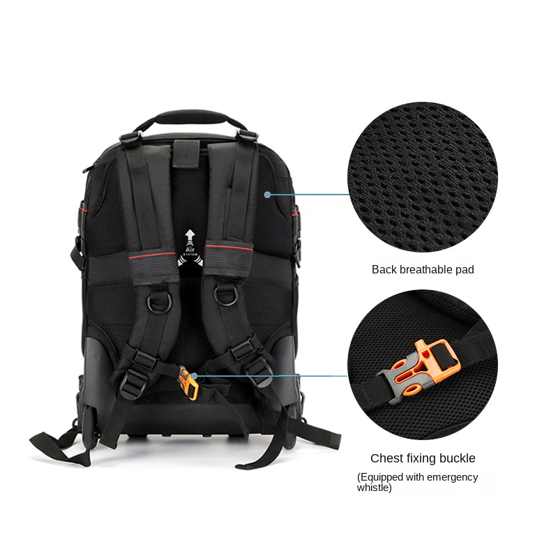 Trolley Photography Backpack P - Foldable Rolling Luggage Bag recension och pris