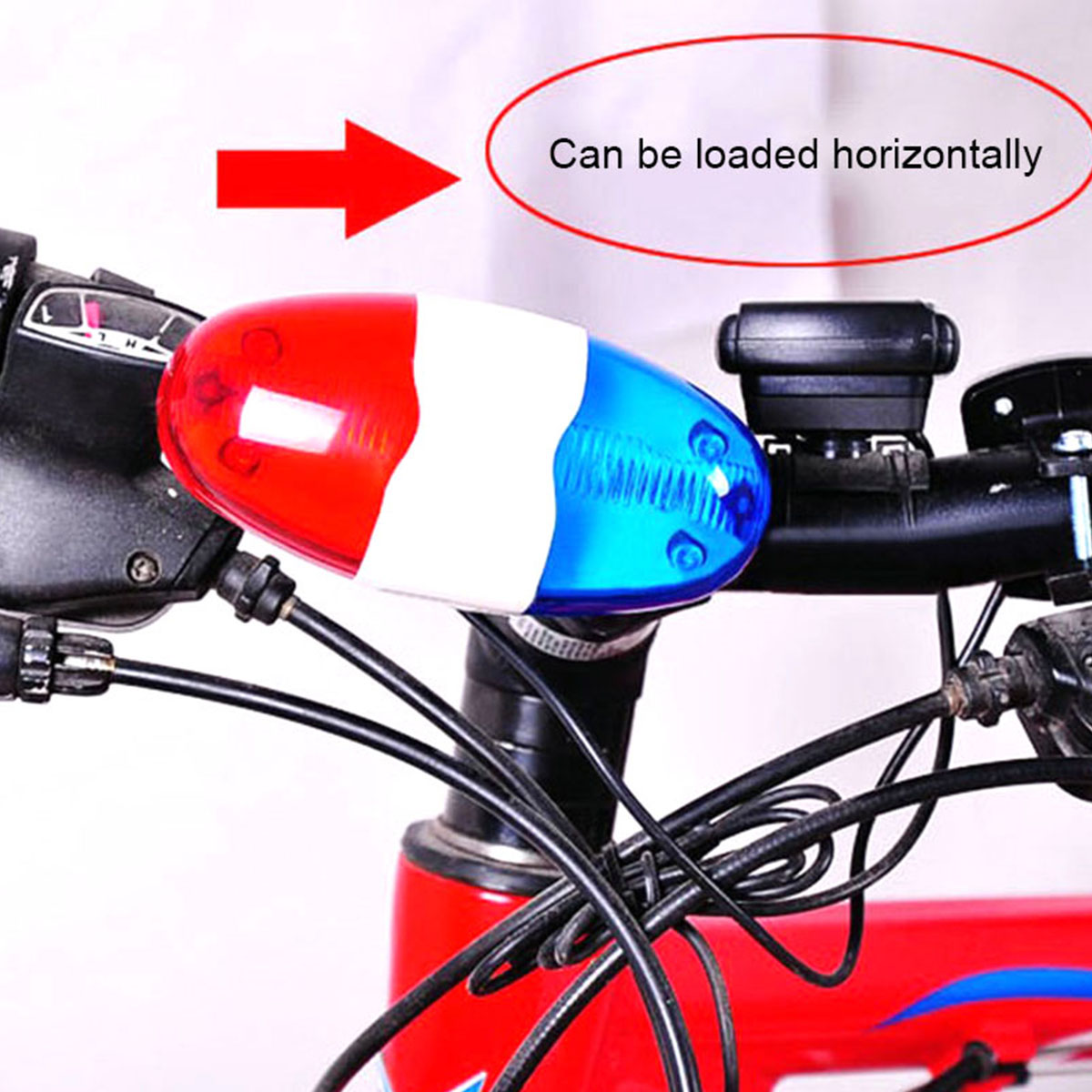Bicycles Bell Police Car Light - Kids Ride On Suitcase Scooter recension och pris