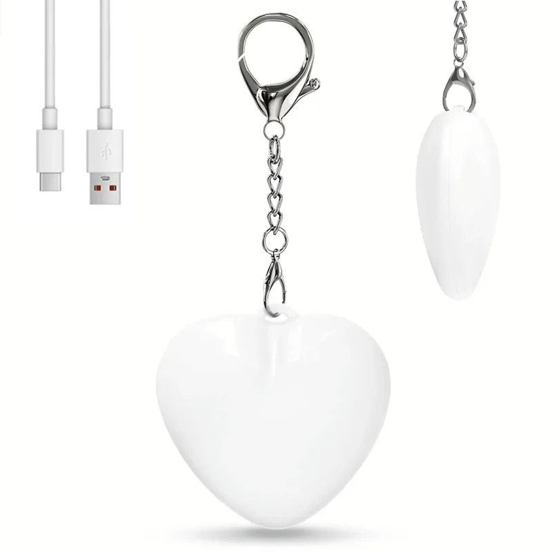 Portable Heart LED Mini Keycha - Wallets recension och pris